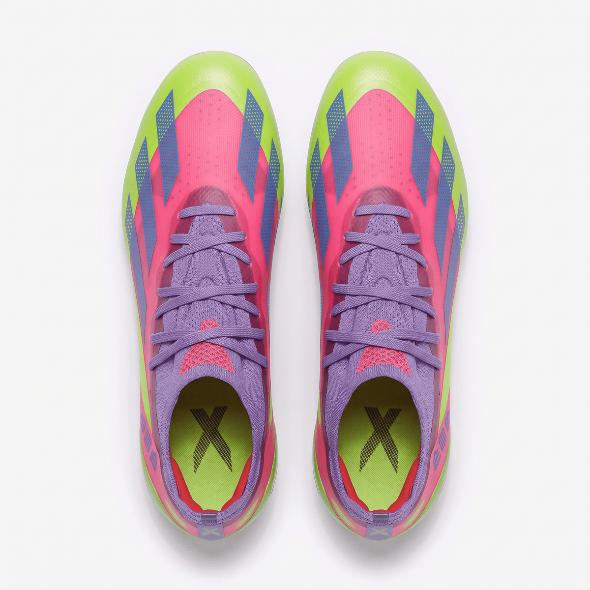 X Crazyfast.1 FG Lucid Pink / Lucid Lemon / Bright Royal - Elite Boots