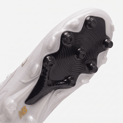 Tekela V4+ FG White / Black / Metallic Gold - Elite Boots