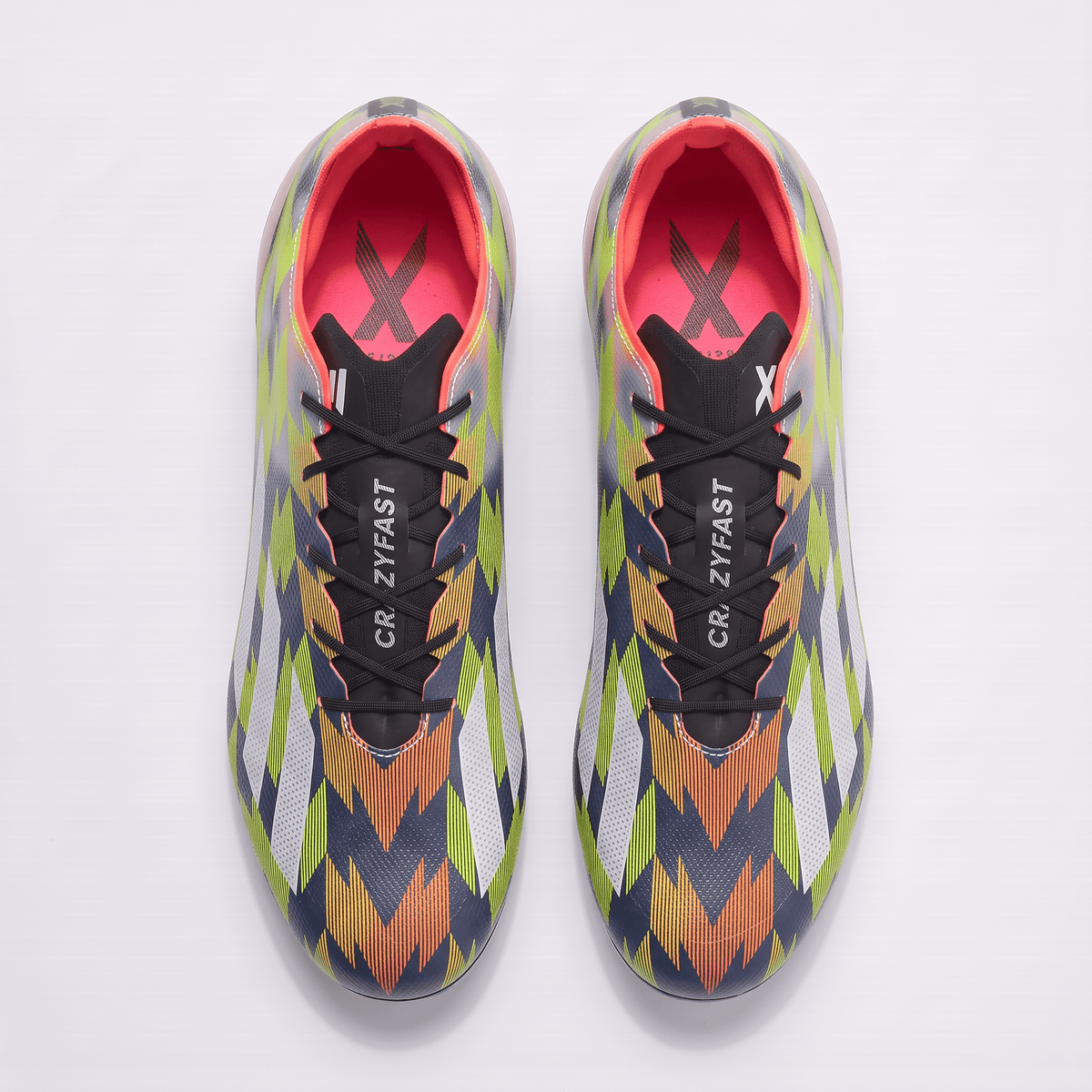 X Crazyfast.1 FG Purple Rush / Solar Red / Victory Blue - Elite Boots