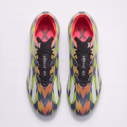 X Crazyfast.1 FG Purple Rush / Solar Red / Victory Blue - Elite Boots