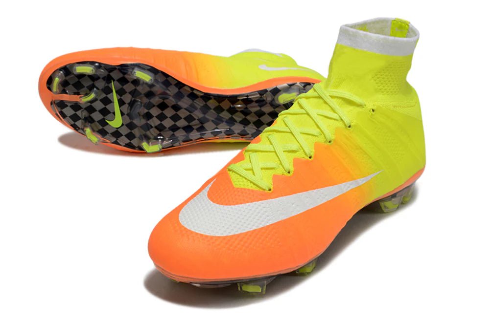 Nike Superfly IV FG Orange/Green - Elite Boots