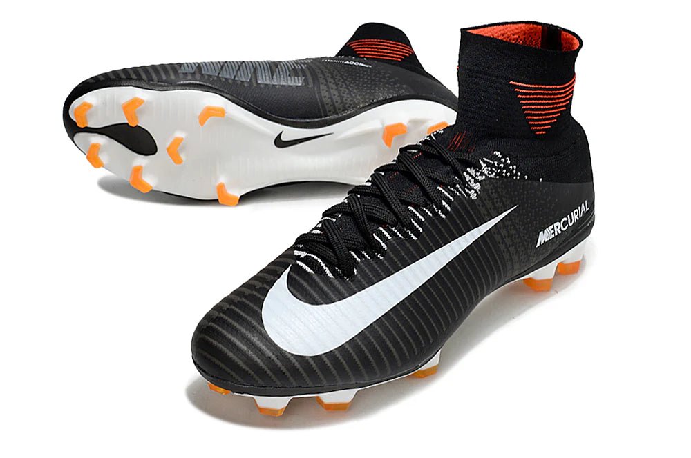 Nike Superfly V FG Black/White - Elite Boots