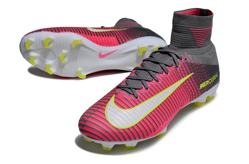 Nike Superfly V FG Pink/Silver - Elite Boots