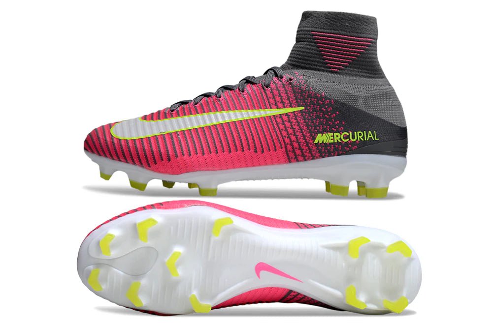 Nike Superfly V FG Pink/Silver - Elite Boots