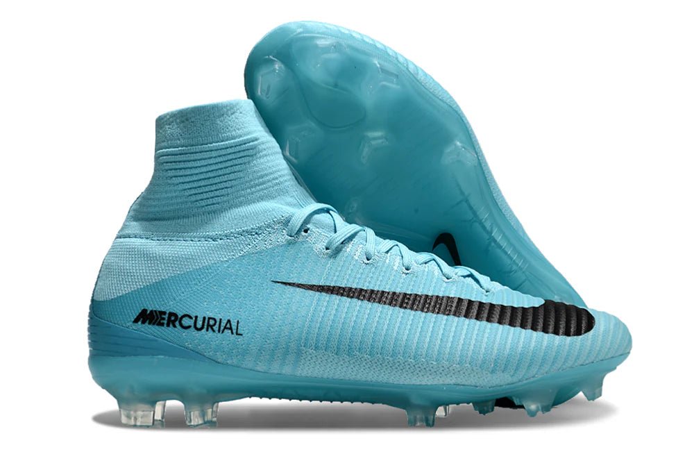 Nike Superfly V FG Light Blue - Elite Boots