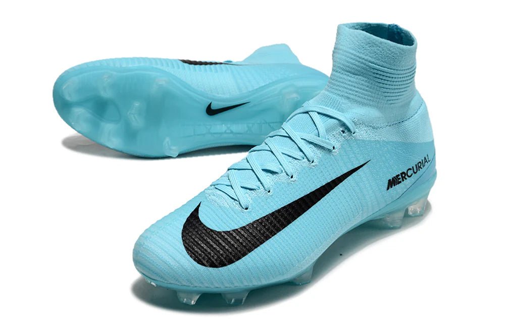 Nike Superfly V FG Light Blue - Elite Boots