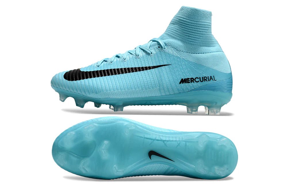 Nike Superfly V FG Light Blue - Elite Boots