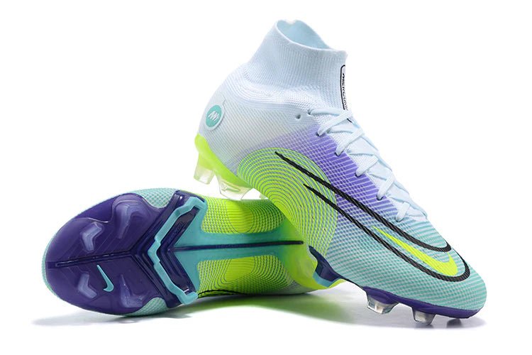 Nike Superfly VIII FG Purple/Green - Elite Boots
