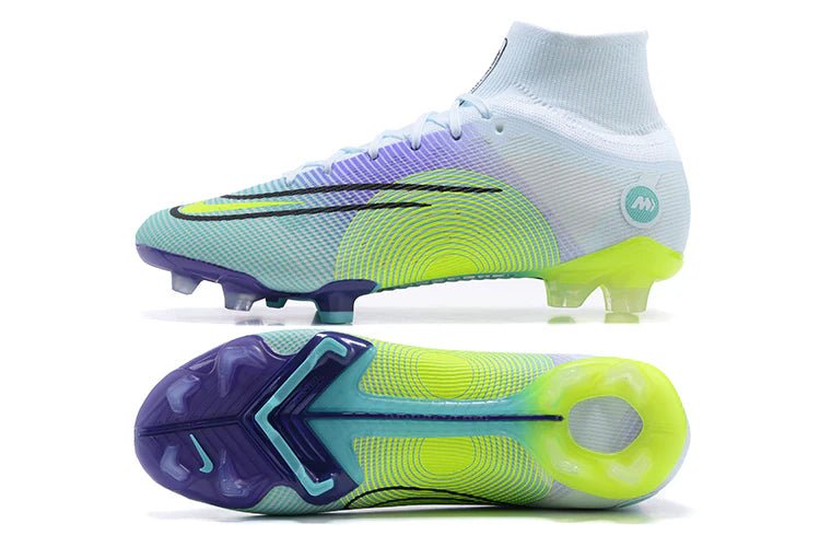 Nike Superfly VIII FG Purple/Green - Elite Boots