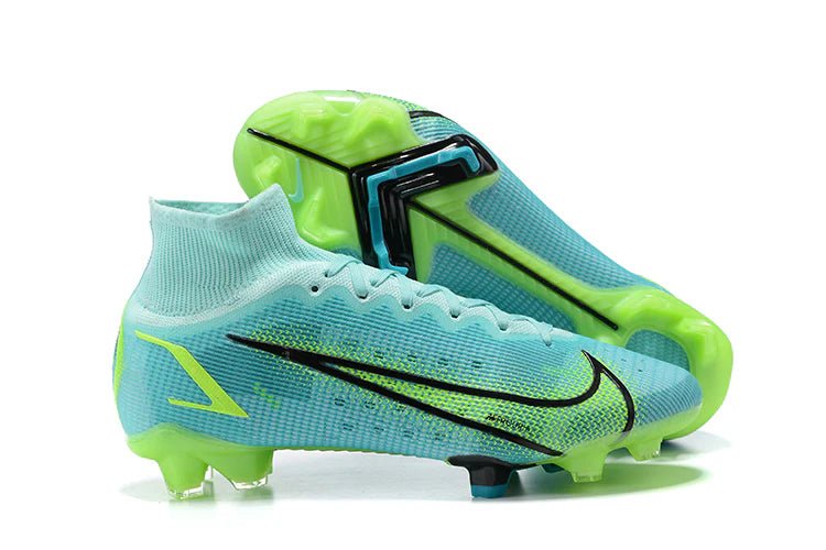 Nike Superfly VIII FG Light Blue/Light Green - Elite Boots