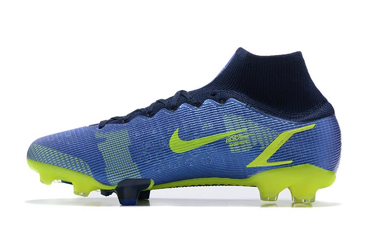 Nike Superfly VIII FG Blue/Light Green - Elite Boots
