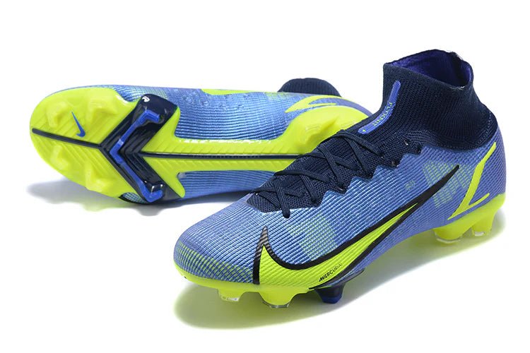 Nike Superfly VIII FG Blue/Light Green - Elite Boots