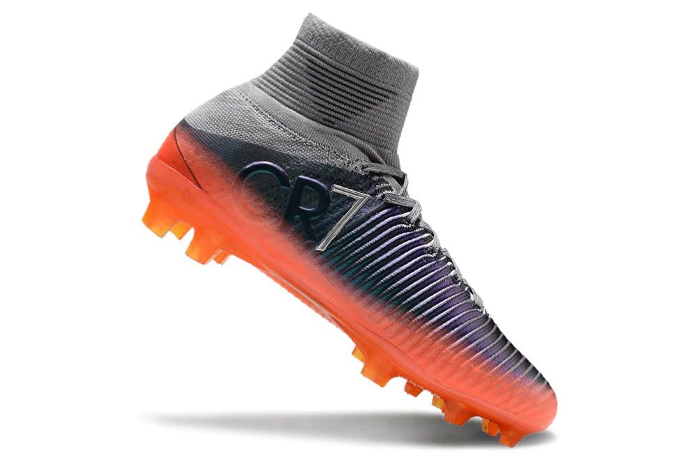 Mercurial Superfly V Elite FG Silver/Orange - Elite Boots
