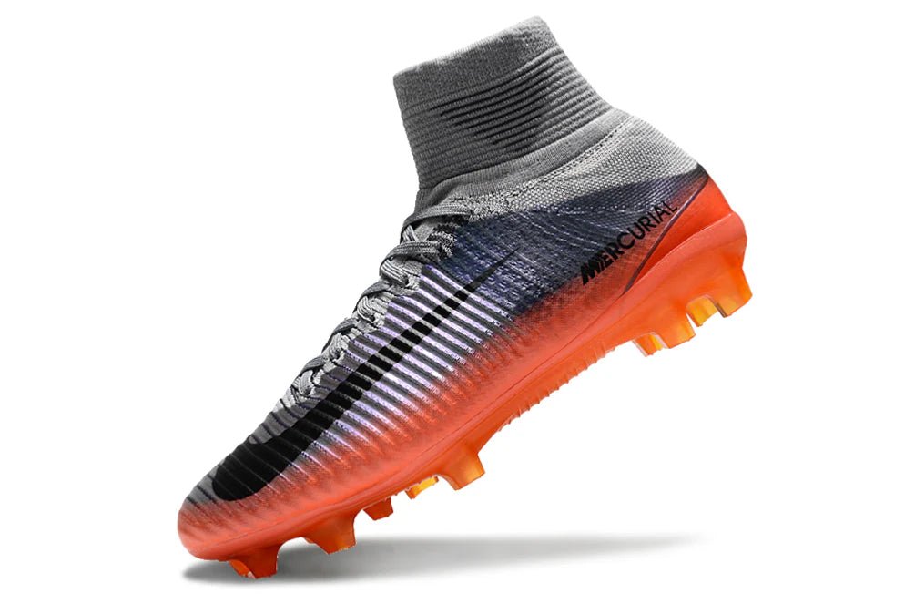 Mercurial Superfly V Elite FG Silver/Orange - Elite Boots