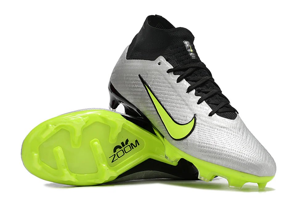 Nike Superfly IX FG Silver/Light Green - Elite Boots