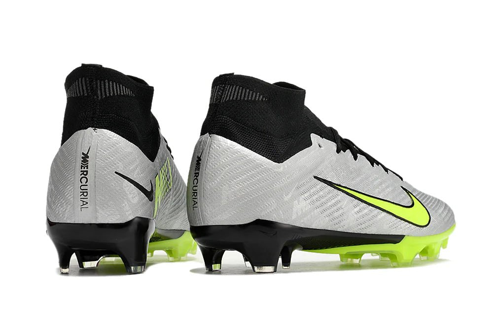 Nike Superfly IX FG Silver/Light Green - Elite Boots