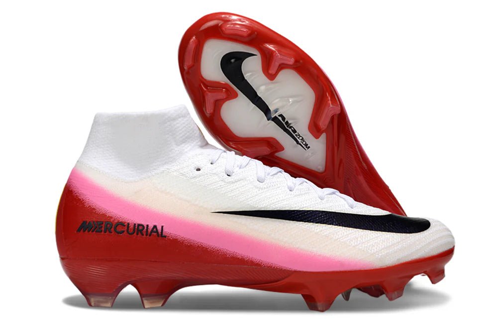 Nike Superfly X FG White/Red - Elite Boots
