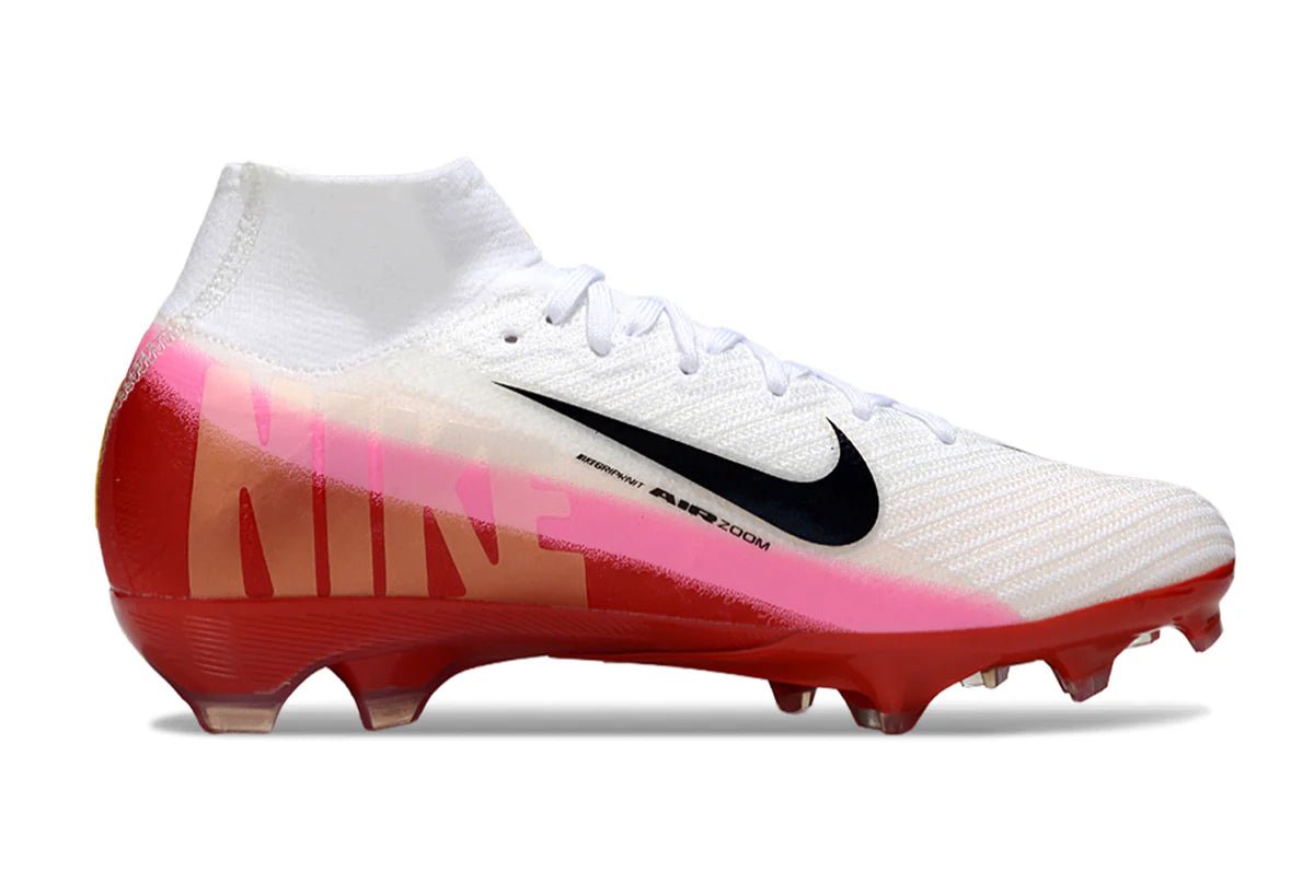 Nike Superfly X FG White/Red - Elite Boots