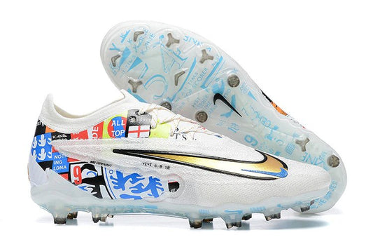 Phantom GX Low Elite FG White/Blue Harry Kane - Elite Boots