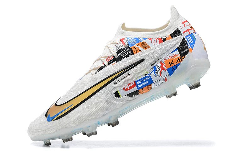 Phantom GX Low Elite FG White/Blue Harry Kane - Elite Boots