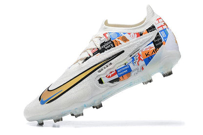 Phantom GX Low Elite FG White/Blue Harry Kane - Elite Boots