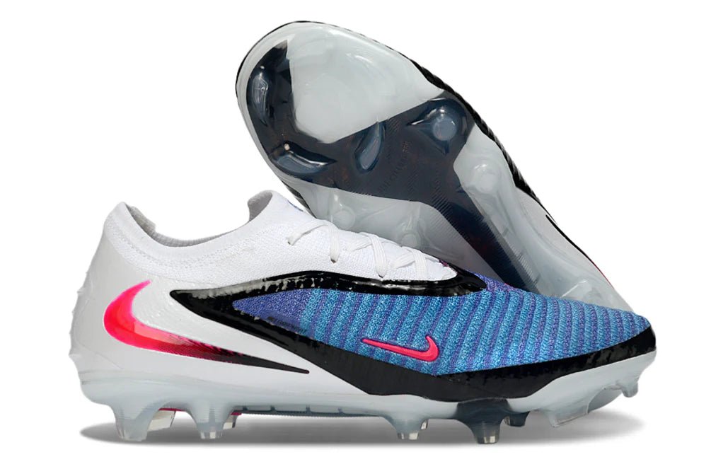 Phantom GX III Low Elite FG White/Blue - Elite Boots