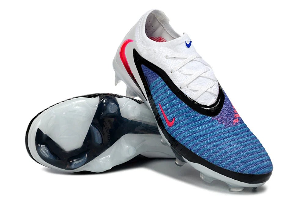 Phantom GX III Low Elite FG White/Blue - Elite Boots