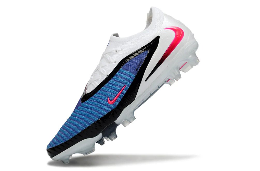 Phantom GX III Low Elite FG White/Blue - Elite Boots