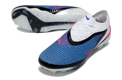 Phantom GX III Low Elite FG White/Blue - Elite Boots