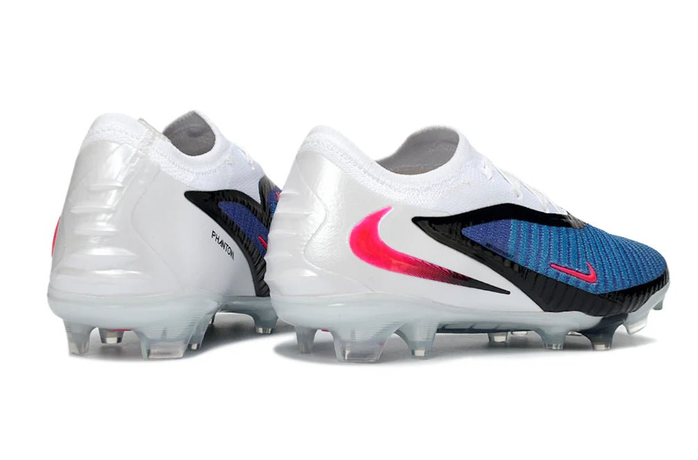 Phantom GX III Low Elite FG White/Blue - Elite Boots