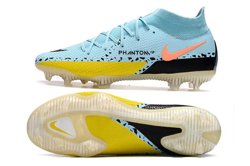 Phantom GT II High Elite FG Light Blue/Yellow Lucent Pack - Elite Boots