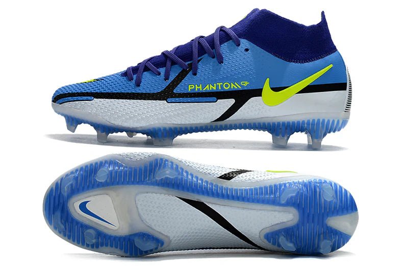 Phantom GT II High Elite FG Blue Recharge Pack - Elite Boots