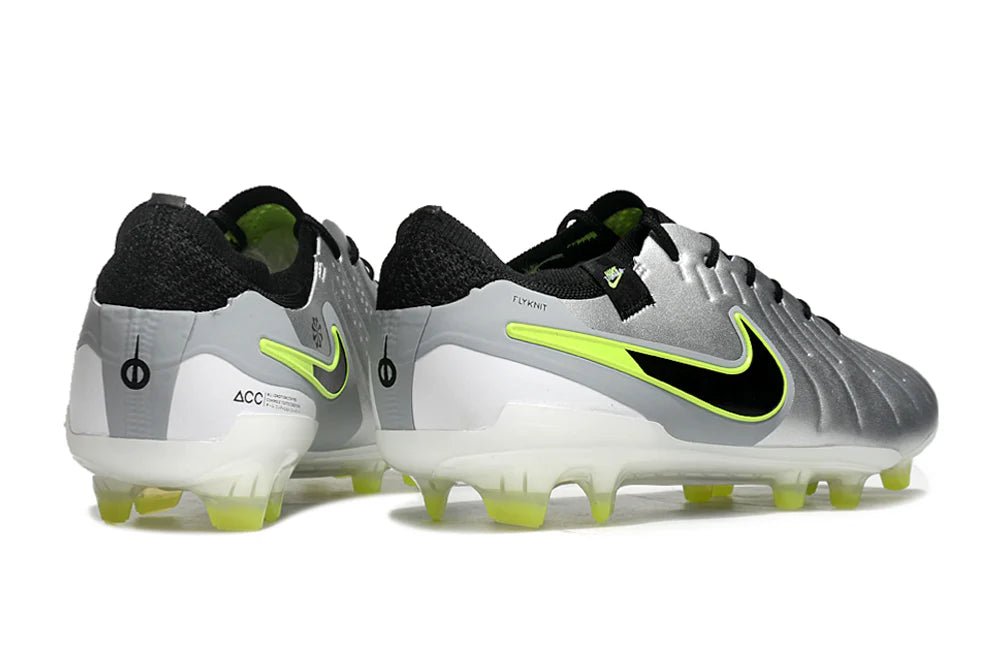 Tiempo Legend X Elite FG Silver/Black - Elite Boots