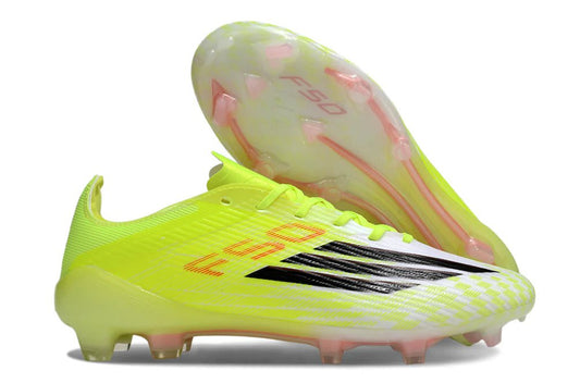 F50 Laced Elite FG Solar Yellow/Core Black Born For Goals - Elite Boots