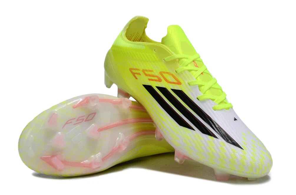 F50 Laced Elite FG Solar Yellow/Core Black Born For Goals - Elite Boots