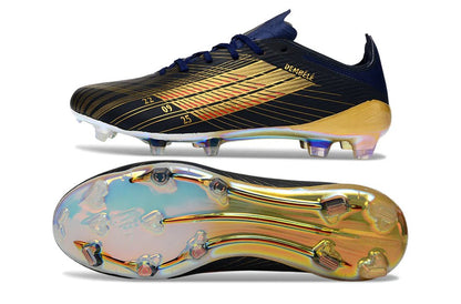 F50 Laced Elite FG Blue/Gold Ousmane Dembélé Ballon d'Or - Elite Boots