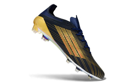 F50 Laced Elite FG Blue/Gold Ousmane Dembélé Ballon d'Or - Elite Boots