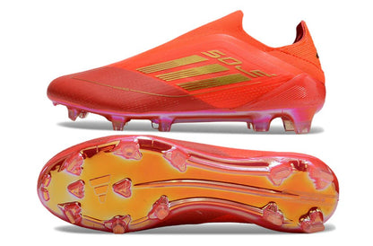 F50 Laceless Elite FG Orange/Gold 'Two Horizons' - Elite Boots