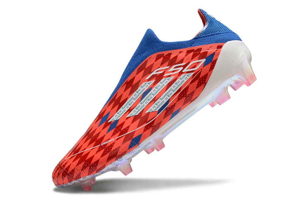 F50 Laceless Elite FG Orange/Blue Raumdeuter Pack - Elite Boots