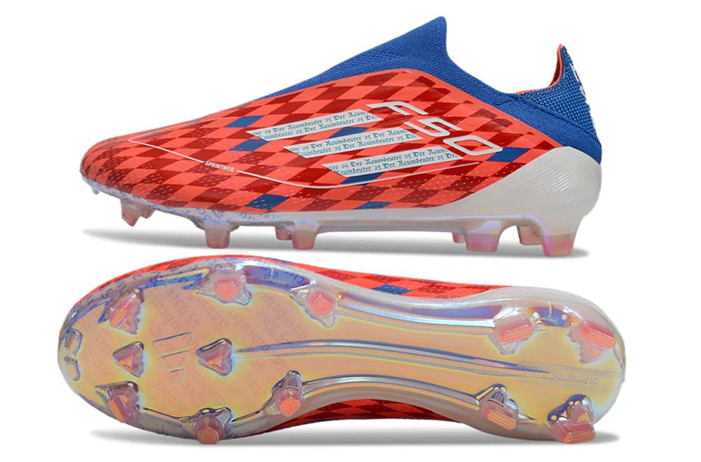 F50 Laceless Elite FG Orange/Blue Raumdeuter Pack - Elite Boots