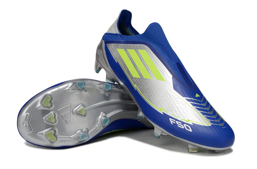 F50 Laceless Elite FG Messi Silver - Elite Boots