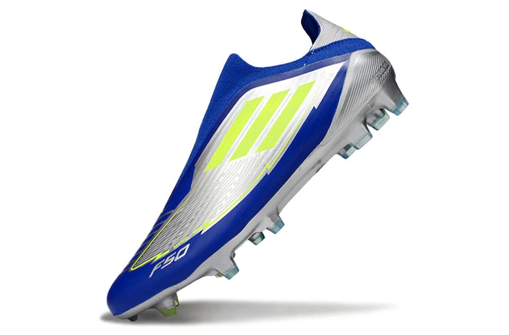 F50 Laceless Elite FG Messi Silver - Elite Boots
