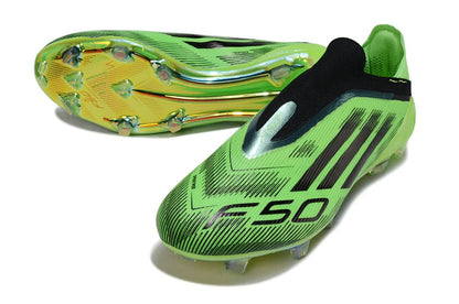F50 Laceless Elite FG Green/Black - Elite Boots