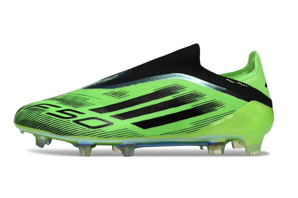 F50 Laceless Elite FG Green/Black - Elite Boots