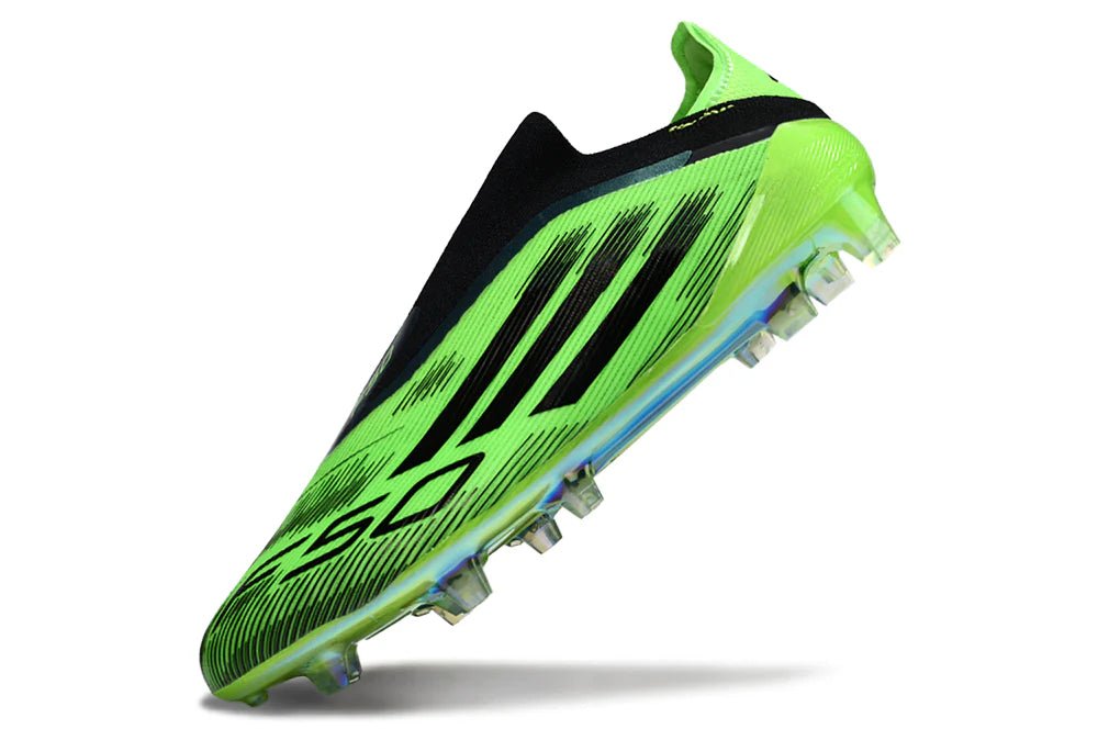 F50 Laceless Elite FG Green/Black - Elite Boots