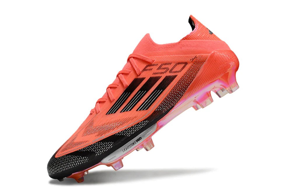 F50+ Laced Elite FG Lightstrike Pro Orange/Black - Elite Boots