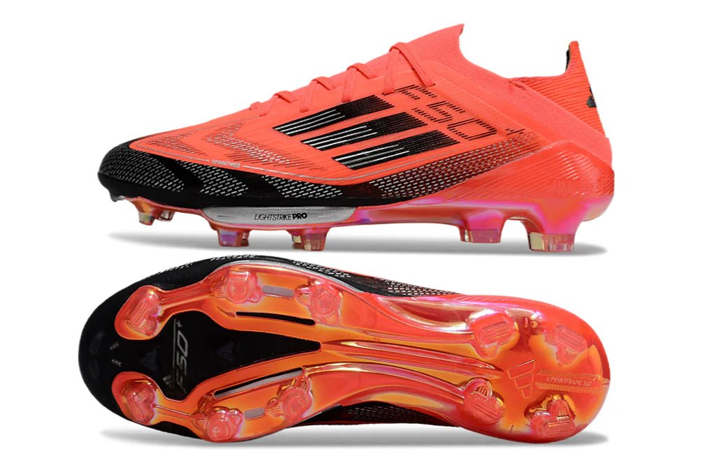 F50+ Laced Elite FG Lightstrike Pro Orange/Black - Elite Boots