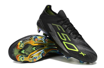 F50+ Laced Elite FG Black/Lucid lemon - Elite Boots