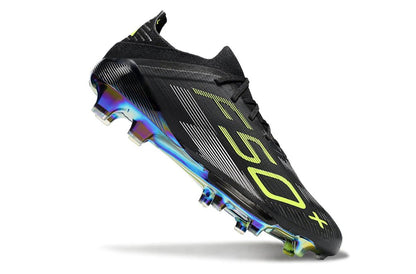 F50+ Laced Elite FG Black/Lucid lemon - Elite Boots