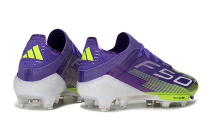 F50+ Laced Elite FG Purple Rush/Lucid Lemon - Elite Boots